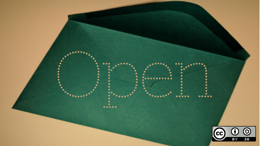 open envelope