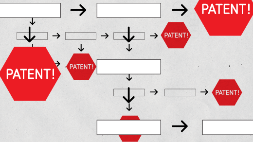 patent stop sign