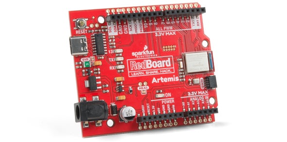 SparkFun Redboard with Artemis