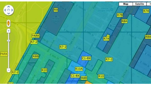 city zoning map 